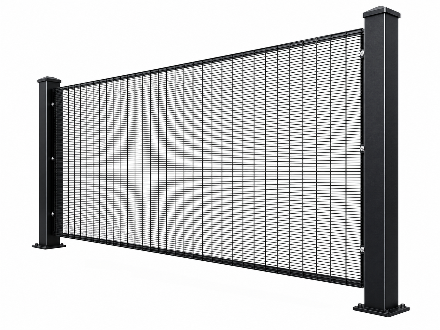 358 anti climb welded mesh fence panel
