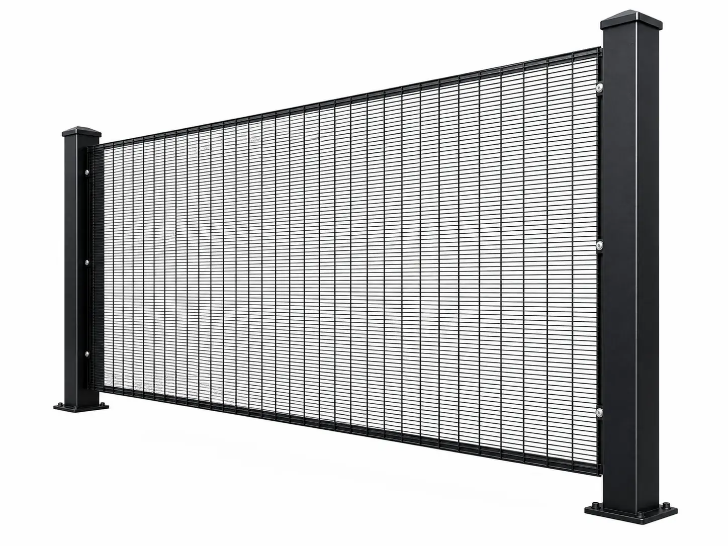 358 anti climb welded mesh fence panel