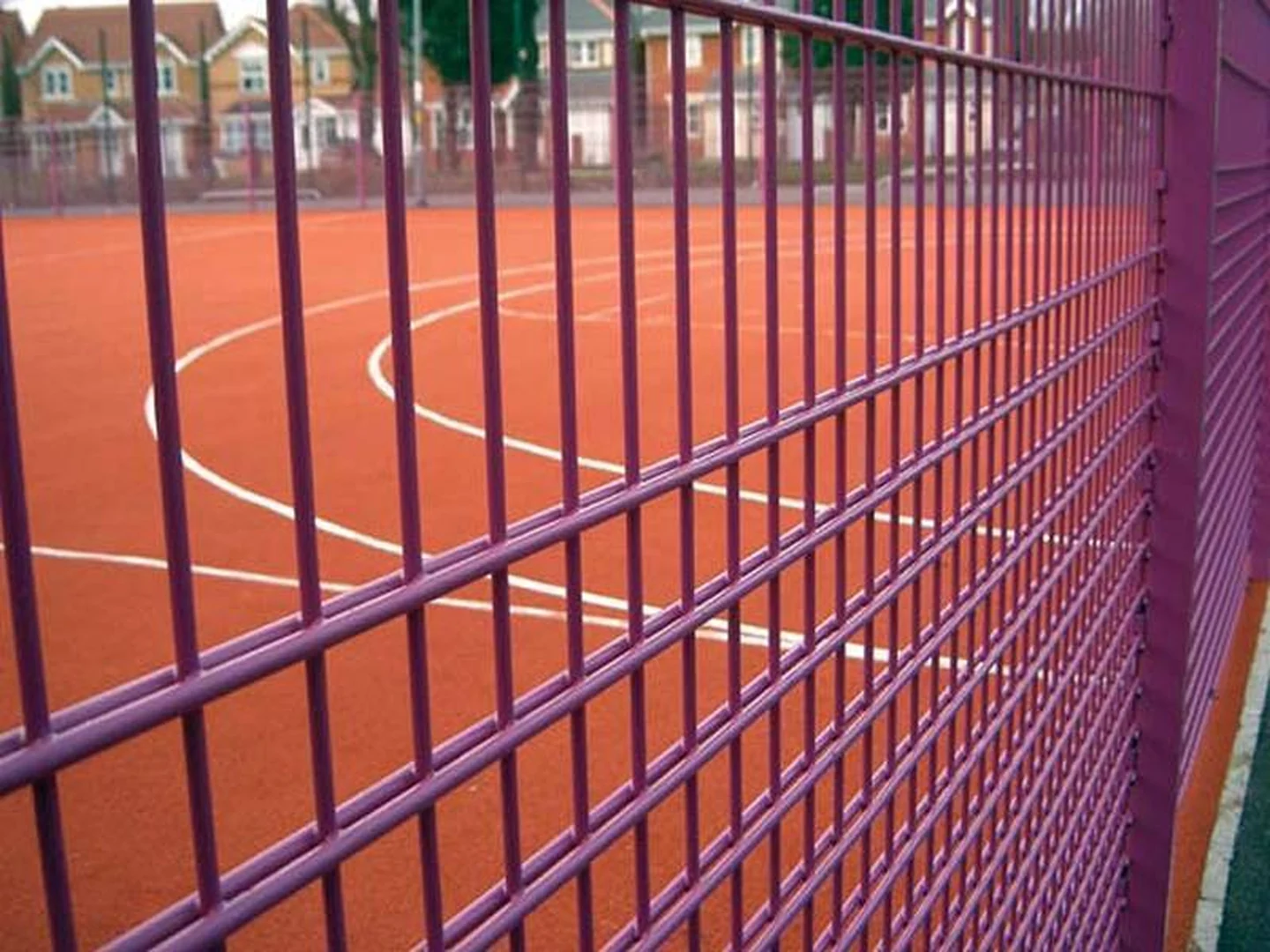 656 double wire fence 6/5/6 twin wire mesh panels for school and park perimeter